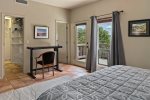 The Master Suite has 2 has direct access to the sunny porch